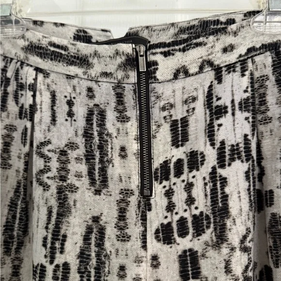 BCBGMaxAzria RASHA Black and White Wide Leg Pants Size Small - Picture 5 of 16